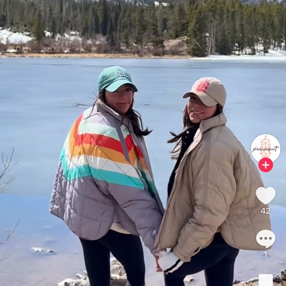 FREE PEOPLE NEW Pippa Printed Packable Puffer Jacket XL - Picture 2 of 16